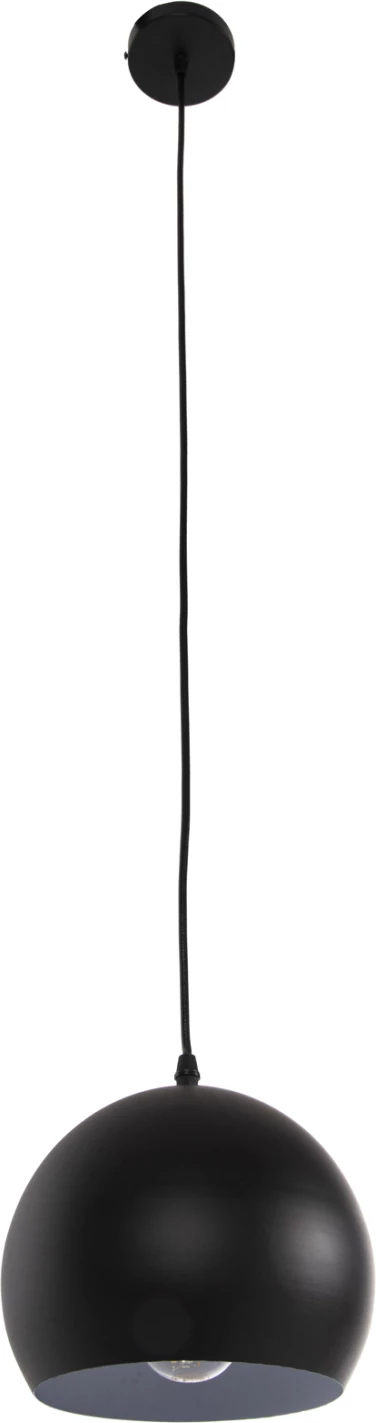 Llambë varëse tavani FH4107 kapak metali i zi 19x19x115Hcm