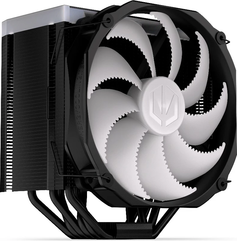 Ftohës CPU Endorfy Fortis 5 Black ARGB EY3A014, me ndriçim ARGB, i zi