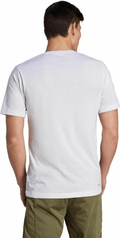 Maicë stërvitore për meshkuj adidas, e bardhë