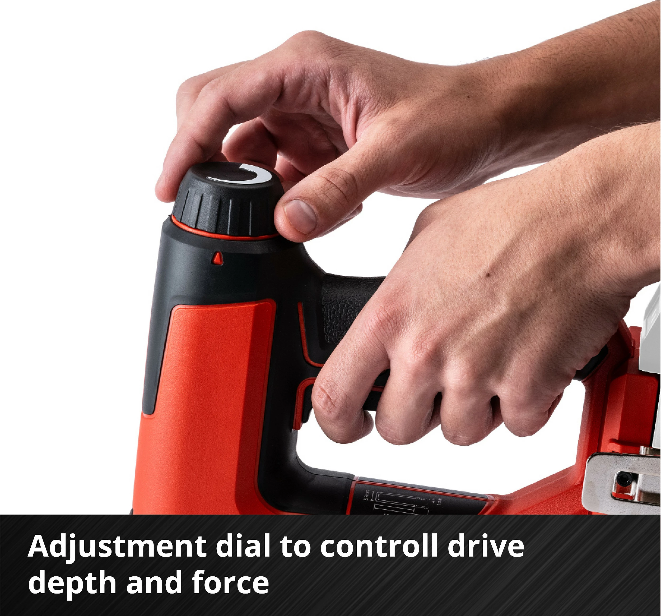 Kapëse elektrike Einhell TE-CN 18 Li Solo, pa kabllo, e kuqe