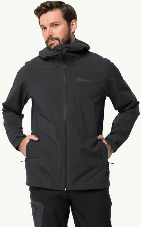 Jakne Jack Wolfskin për meshkuj, e zezë