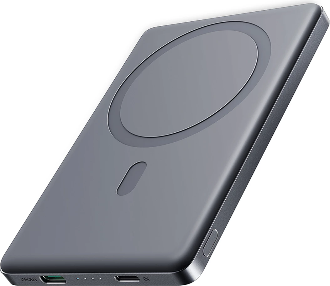 Powerbank Joyroom JR-PBM08 5000 mAh 20W me karikim pa tela MagSafe/Qi gri