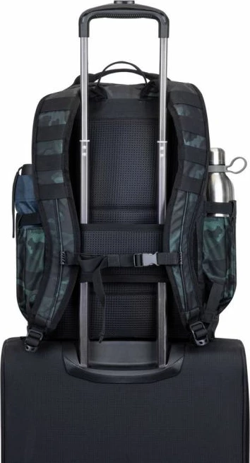 çantë shpine për laptop RIVACASE 7631 15.6\" 28L, kamuflazh navy