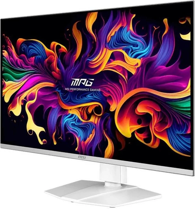 Monitor MSI MPG 321URXW QD-OLED 31.5 inç 4K 240Hz i bardhë