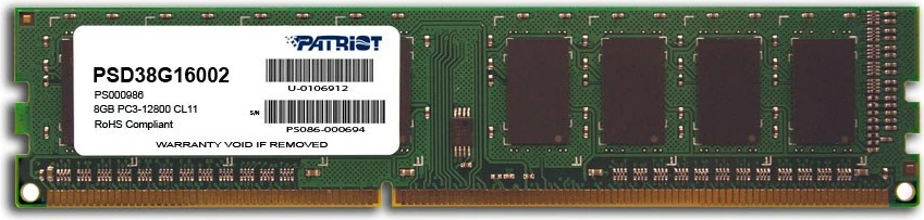 RAM memorie Patriot Memory, DIMM 