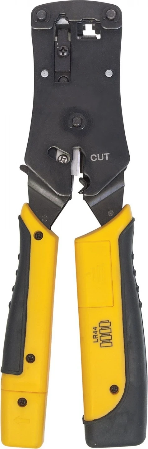 Vegla profesionale Intellinet 780124 për shtypjen e prizave RJ dhe testimin e kabllove