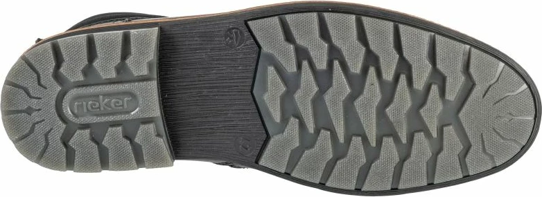 Çizme Rieker për meshkuj, të zeza