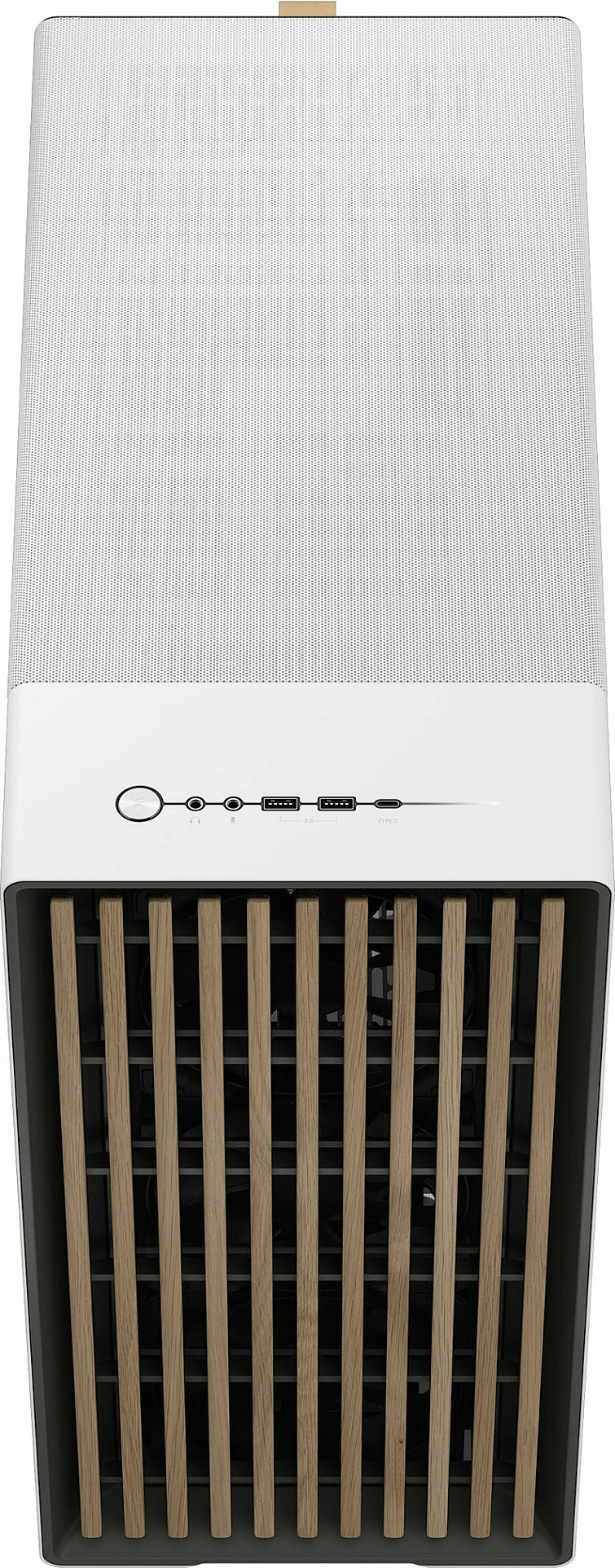 Kasë Fractal Design FD-C-NOR1X-04, Midi Tower, PC, White, ATX, EATX, micro ATX, Micro-ITX