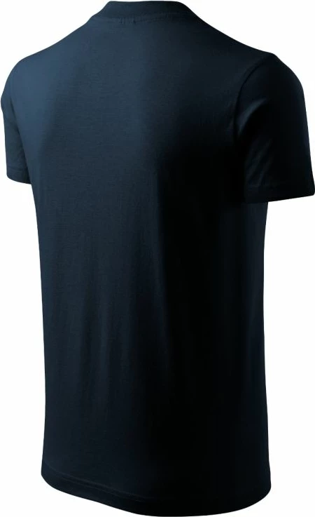 Maicë Malfini me qafë V për meshkuj, blu marine