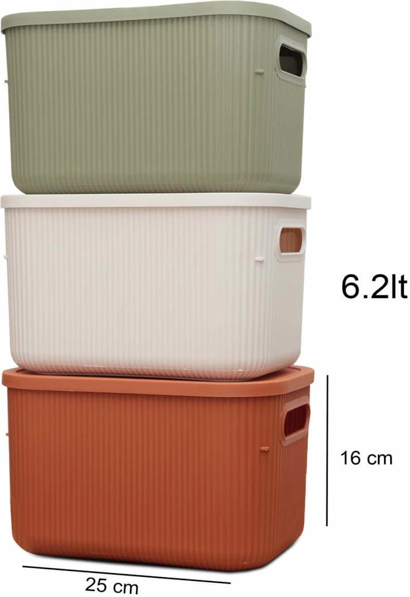 Set kuti për organizim (3 copë), Aberto Design, 241762