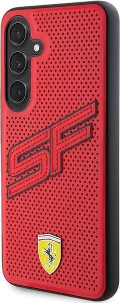 Mbështjellës Ferrari Big SF Perforated për Samsung Galaxy S24+, Kuq