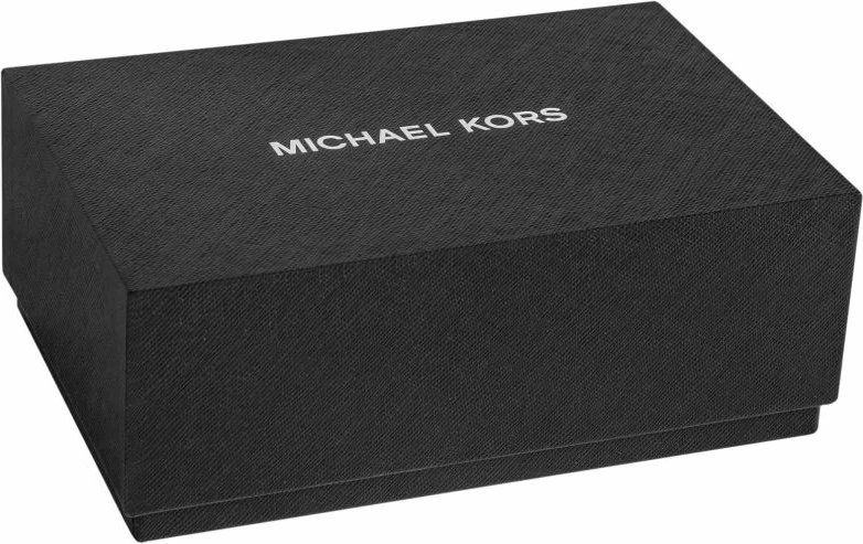 Orë dore dhe portofol kartelash Michael Kors për meshkuj, të zeza