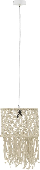 Llambë tavani Zelian Inart E27 natyrale Φ25x100cm