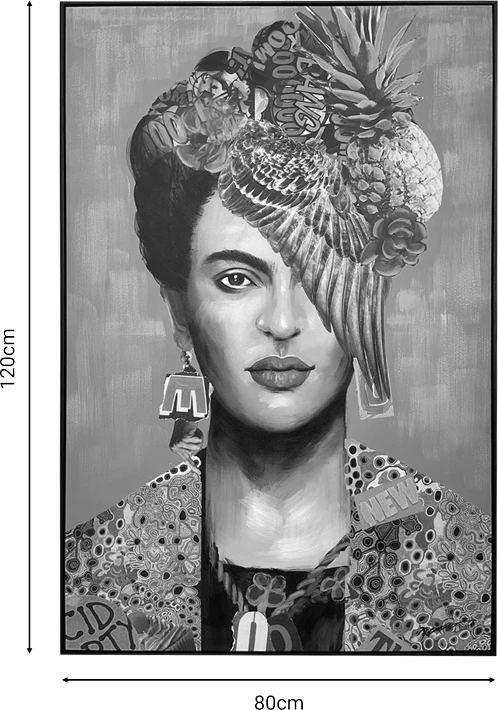 Pikturë në kanavacë Frilo Inart me kornizë, 80x3x120cm