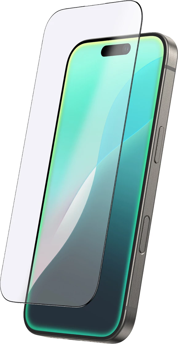 Xham mbrojtës AmazingThing Radix Matte Glass për iPhone 16 Pro, mat, transparent