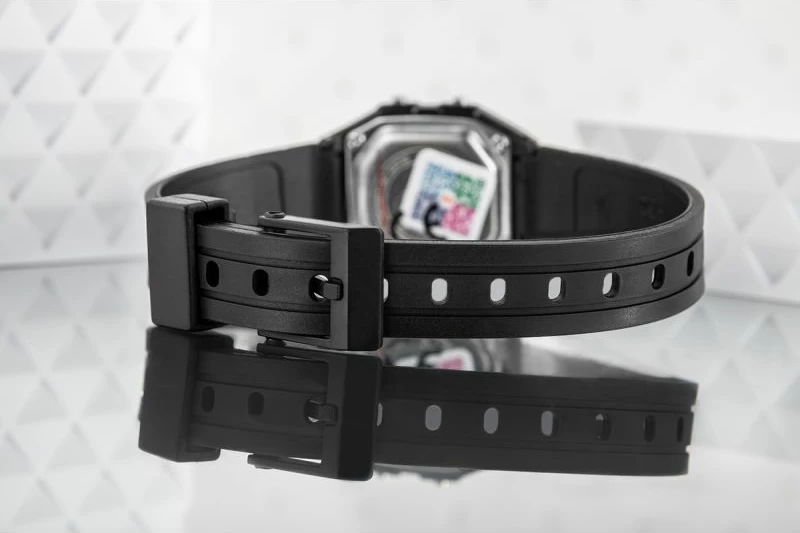 Orë dore digjitale për femra Skmei, e zezë