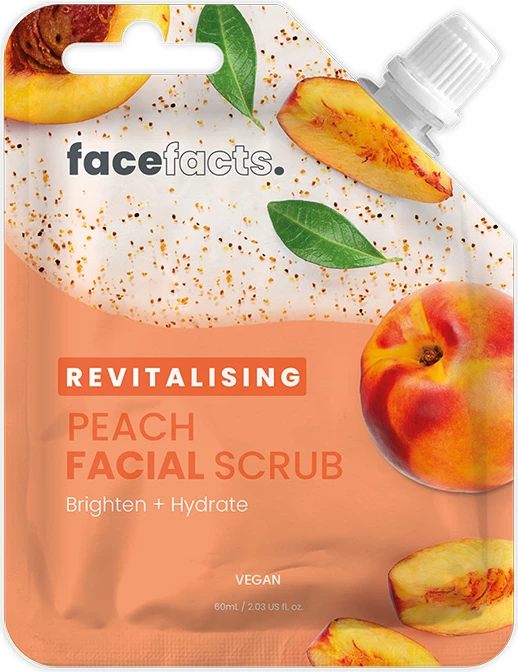 Face Facts Peach Facial Scrub