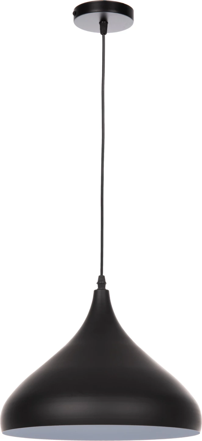 Llampë varëse tavani, FH4157, kapak metali i zi, Φ32x125H cm