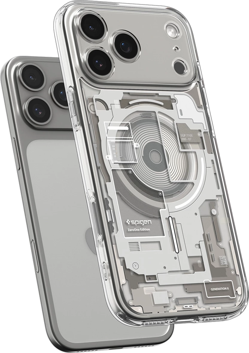 Mbështjellës Spigen Ultra Hybrid MagSafe për iPhone 17 Pro, titanium