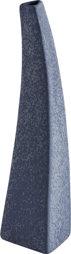 Vazo Irida qeramike, e zezë, 9x8x31cm