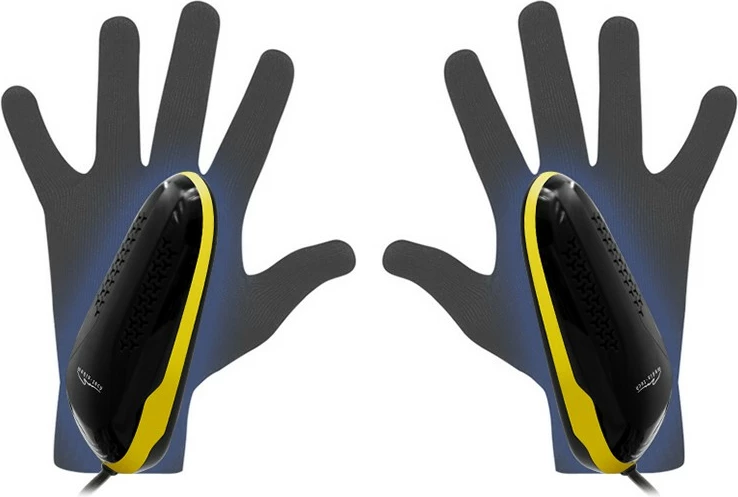 Tharëse dhe dezinfektues këpucësh Media-Tech MT6505, me ozon, e zezë/verdhe