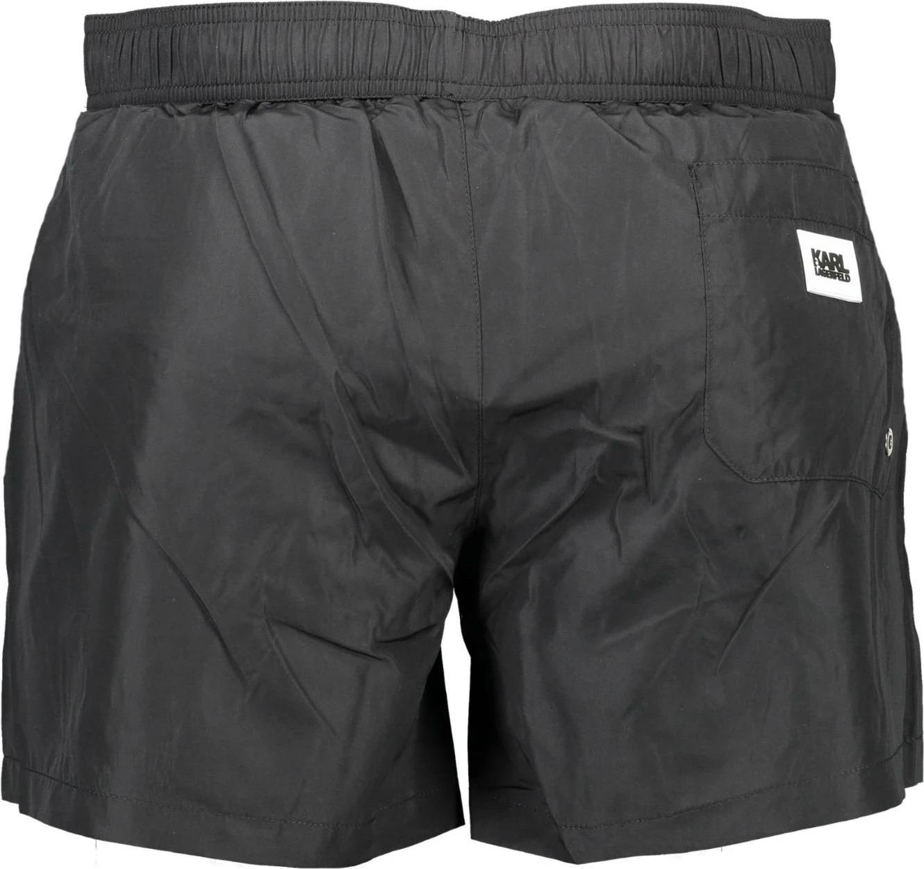 Shorce noti për meshkuj KARL LAGERFELD BEACHWEAR, të zeza