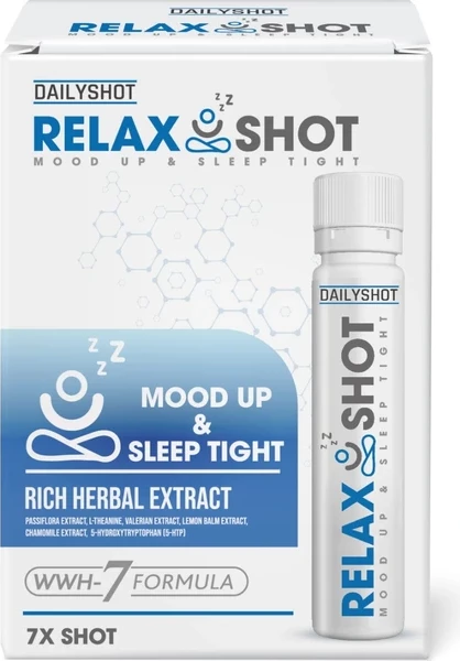 Relaxshot – Suplement për Relaksim dhe Gjumë të Qetë