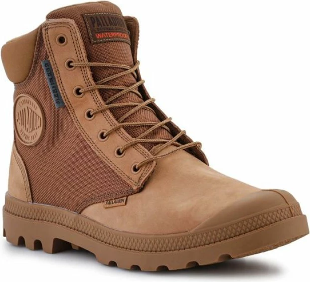 Çizme për meshkuj Palladium, ngjyrë kafe