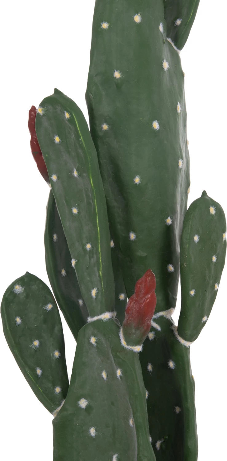 Bimë dekorative sintetike në vazo, kaktus, FH4748, 16x20x85cm