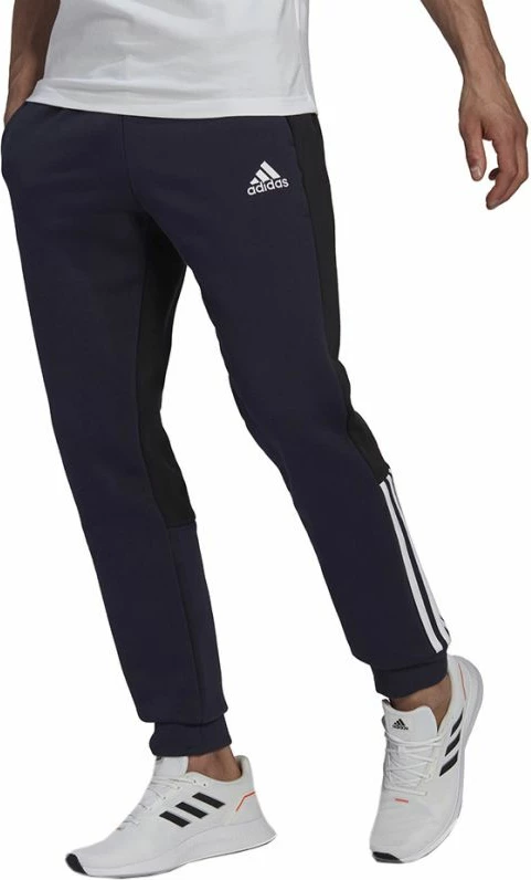 Pantallona sportive për meshkuj adidas, blu marin