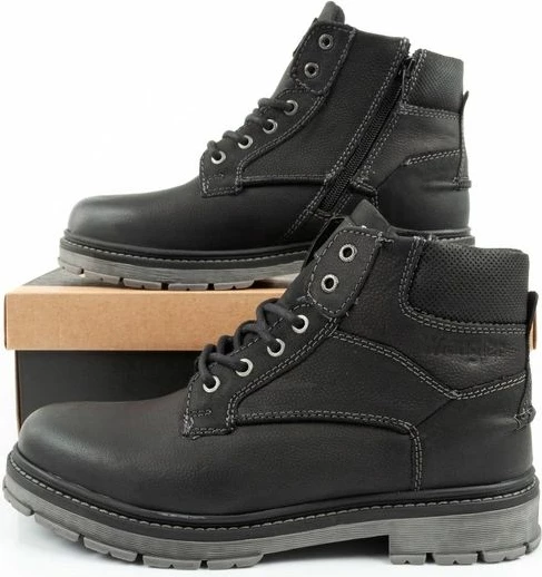 Çizme për meshkuj Wrangler, të zeza