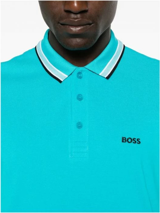 Polo për meshkuj Boss, e kaltër