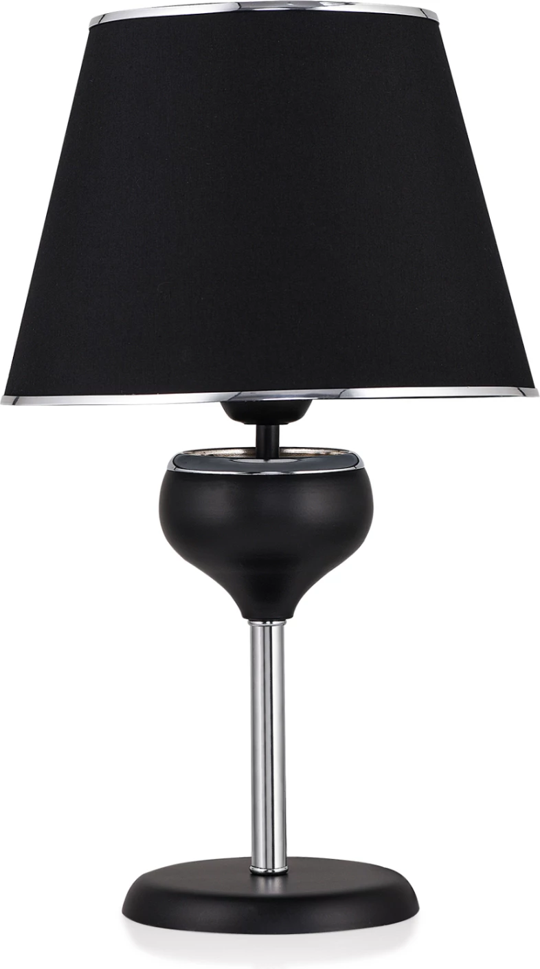 Llambë tavoline FH1, e zezë-krom, Φ20x50