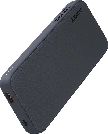 Power bank AUKEY PB-Y46 Spark Go, 10000 mAh, 15W, 2xUSB, LED, Gri