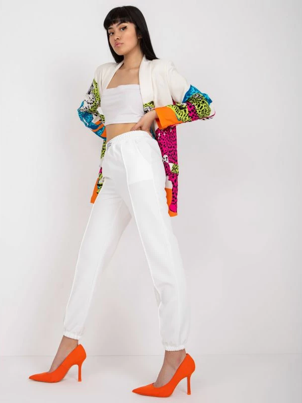 Pantallona Italy Moda, të bardha