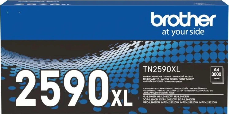 Toner Brother TN2590XL, i zi, 3000 faqe