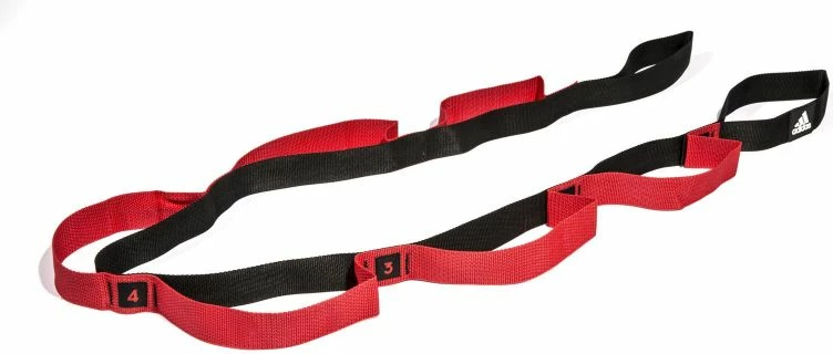 Rrip ushtrimesh adidas, i zi dhe i kuq