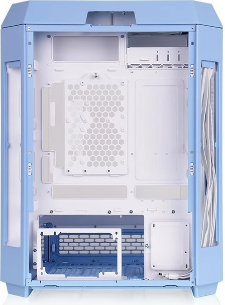 Kasë, Thermaltake, The Tower 600 TG (CA-1Z1-00MFWN-00), ATX/Micro ATX/Mini ITX, xhami i temperuar, blu Hydrangea