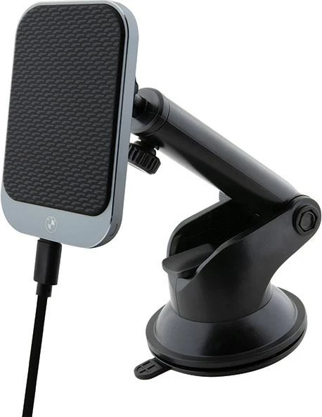 Mbajtës magnetik BMW BMMWCCDTPK MagSafe Signature Edition, 15W, për veturë, i zi