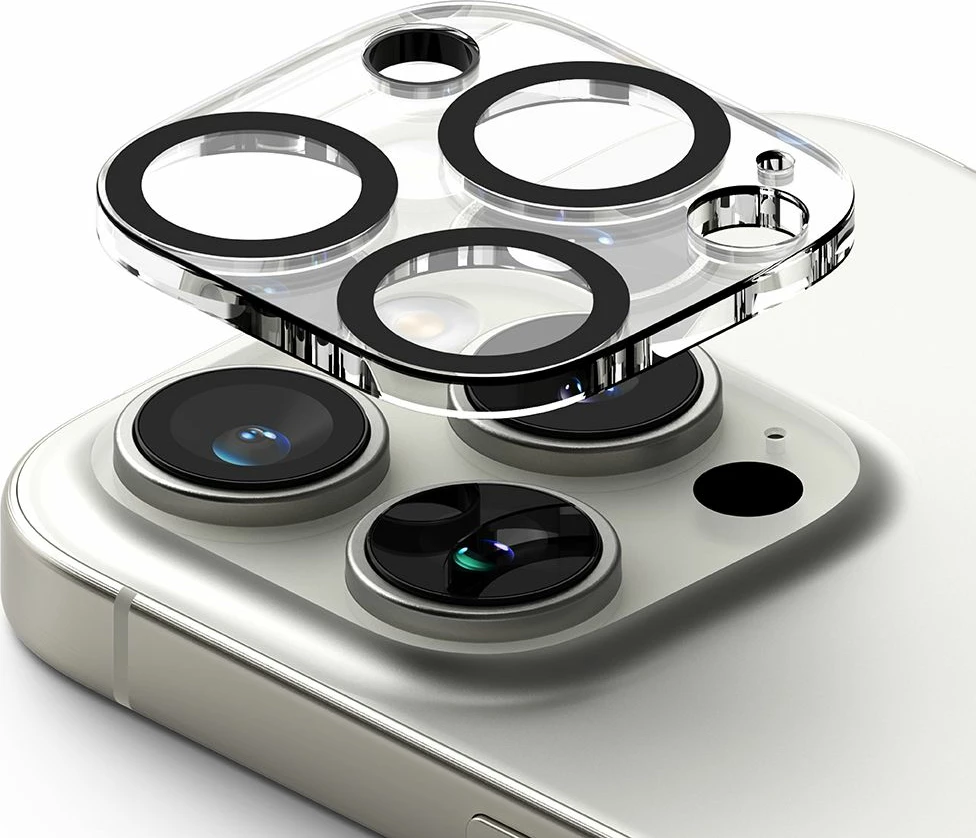 Mbrojtës xhami për kamerë Ringke për iPhone 16 Pro / 16 Pro Max, 2 copë