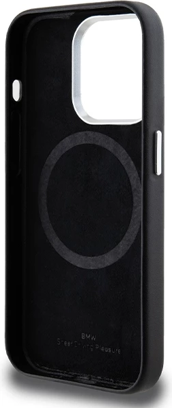 Mbështjellës BMW Signature Wrapped Metal MagSafe për iPhone 14 Pro Max, i zi