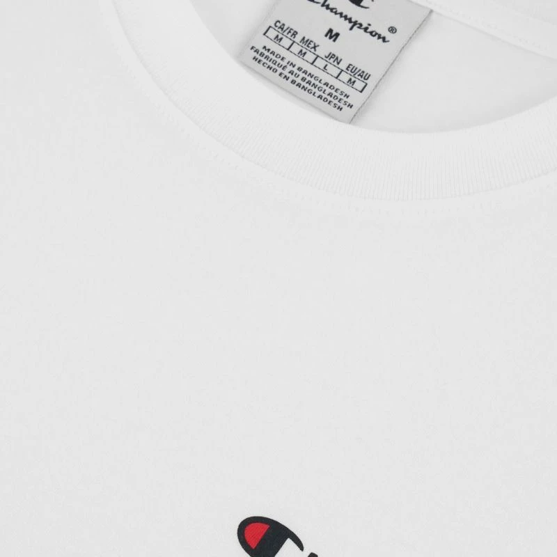 Maicë për meshkuj Champion, e bardhë