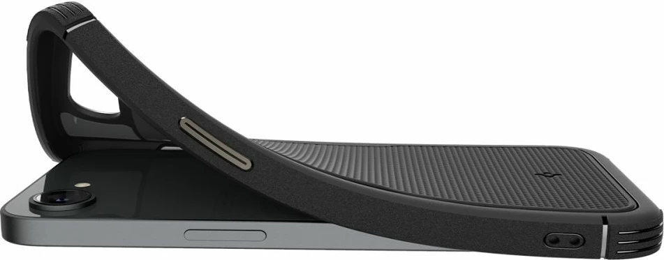 Mbështjellës Spigen Core Armor MagSafe për iPhone 16e, i zi