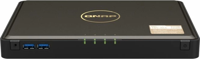 Pajisje NAS QNAP TBS-464-8G, 4x M.2 NVMe, 8GB RAM, 2x 2.5GbE, 2x HDMI 2.0, e zezë