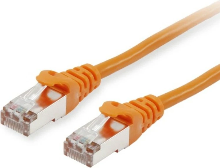 Kabllo rrjeti Cat6 Equip 0.15m, RJ-45, portokalli