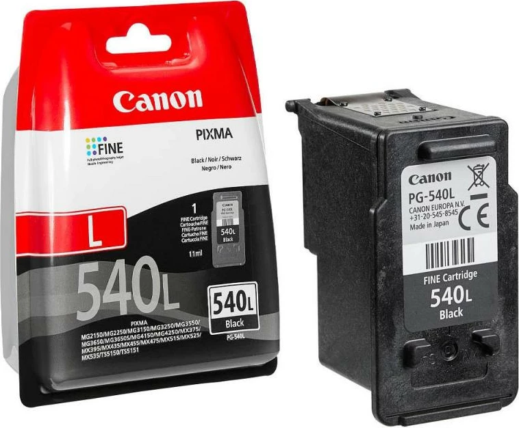 Kartrixh bojë, Canon PG-540L (5224B001), 11 ml deri 300 faqe, origjinal, i zi