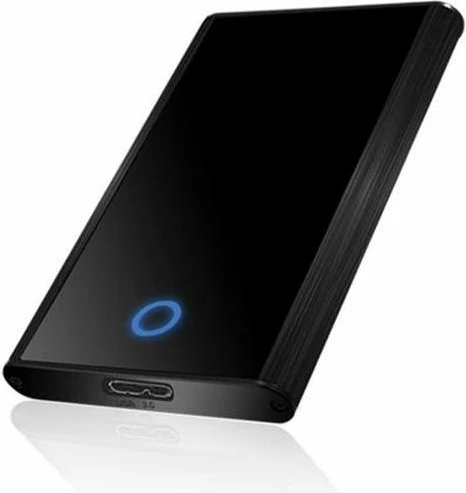 Kasë eksternale për HDD/SSD 2.5" SATA ICYBOX IB-273StU3, USB 3.0 5 Gbit/s, HotSwap/Plug & Play, e zezë, set me kabllo + çantë