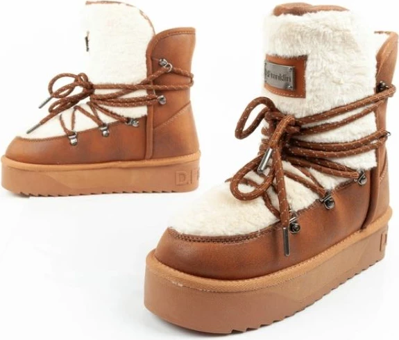 Çizme dimri për femra D.Franklin, kafe