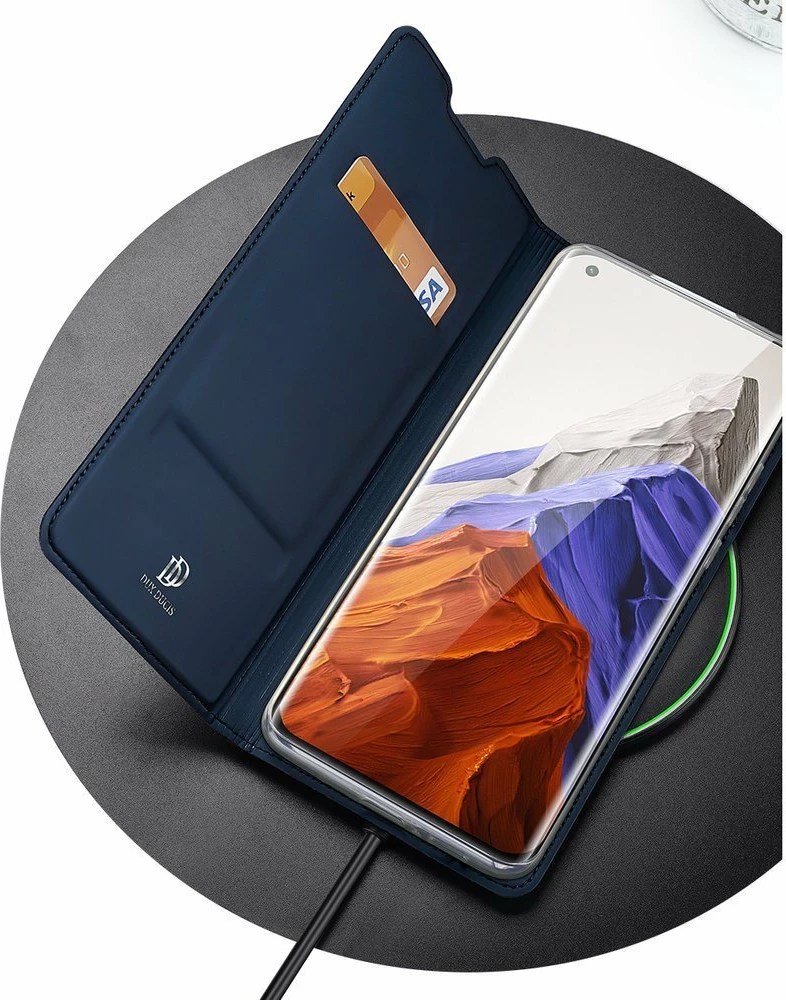 Mbështjellës Dux Ducis Skin Pro Bookcase për Xiaomi Mi 11 Pro, rozë