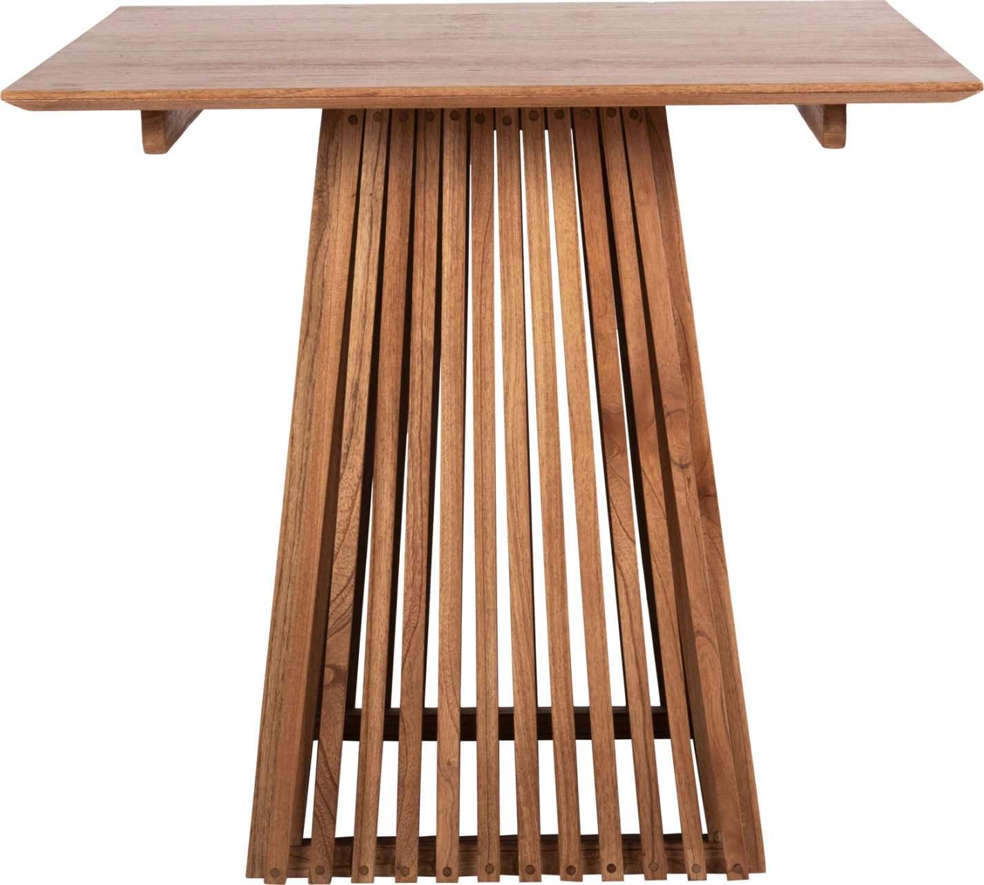 Tavolinë katrore për ngrënie, FRANTZ, dru MINDI, 80x80x75H cm